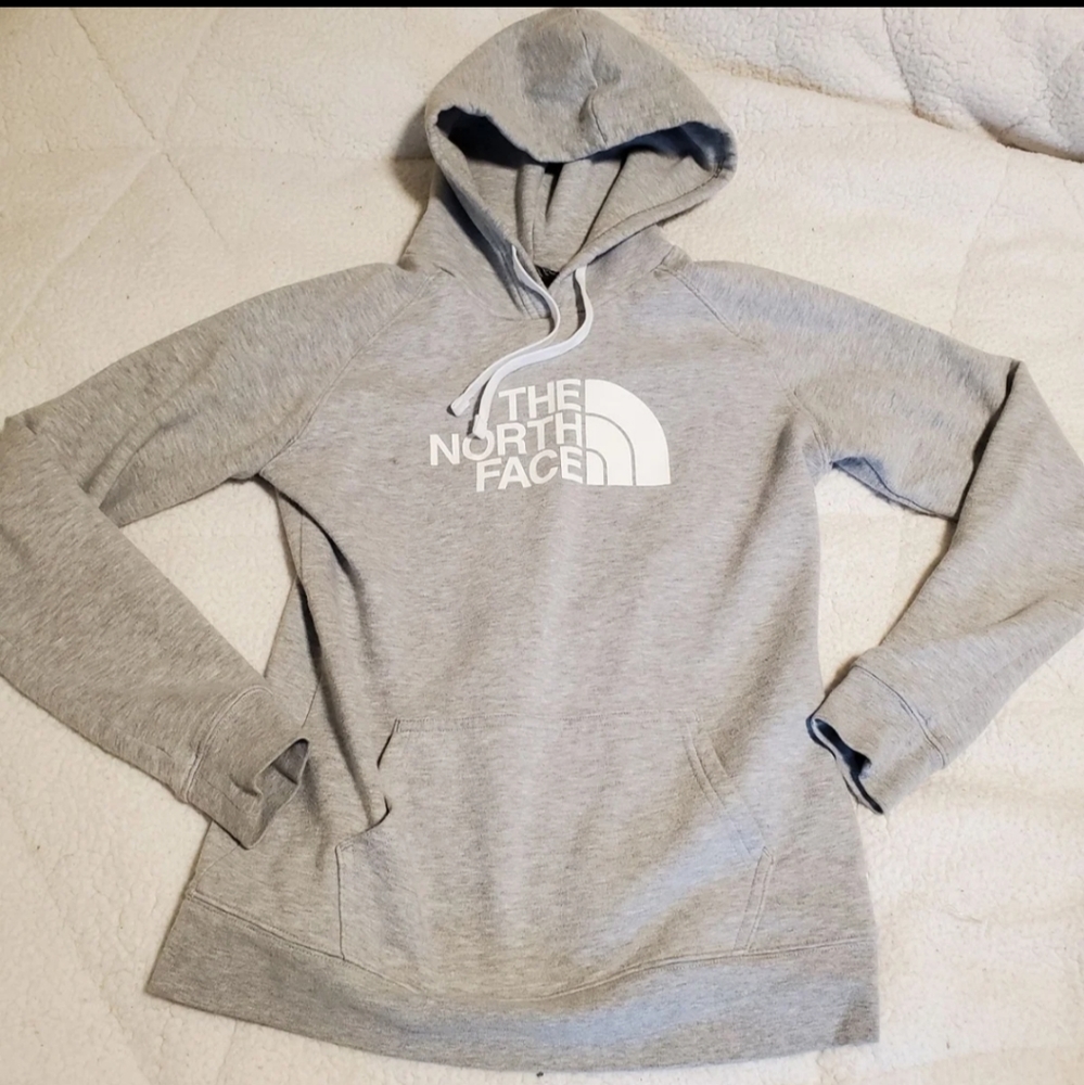 The North Face grey hoodie